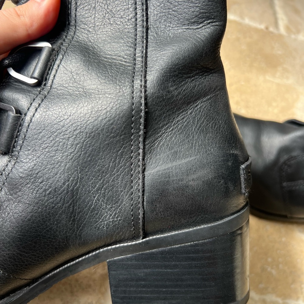 Sorel Black Lace Up Waterproof Boots for Women - Picture 6 of 9